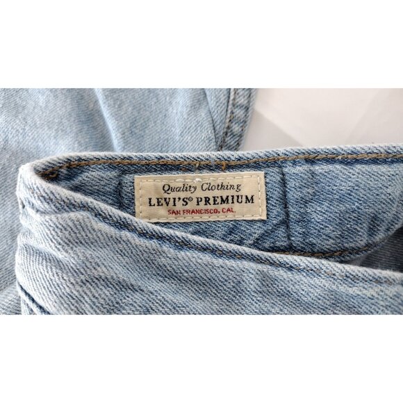 Levi Light Wash High Loose Baggy Jeans Size 27 - Picture 6 of 14